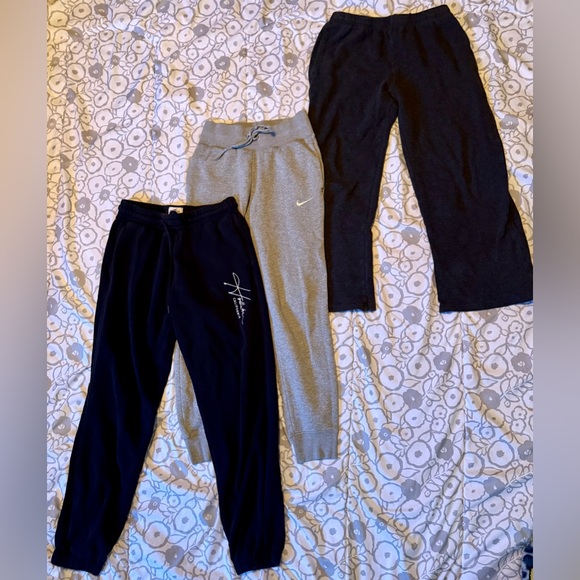 Women’s Juniors Nike Brandy Hollister Lot of 3 Black and Gray Sweats XS S GUC - Picture 1 of 7